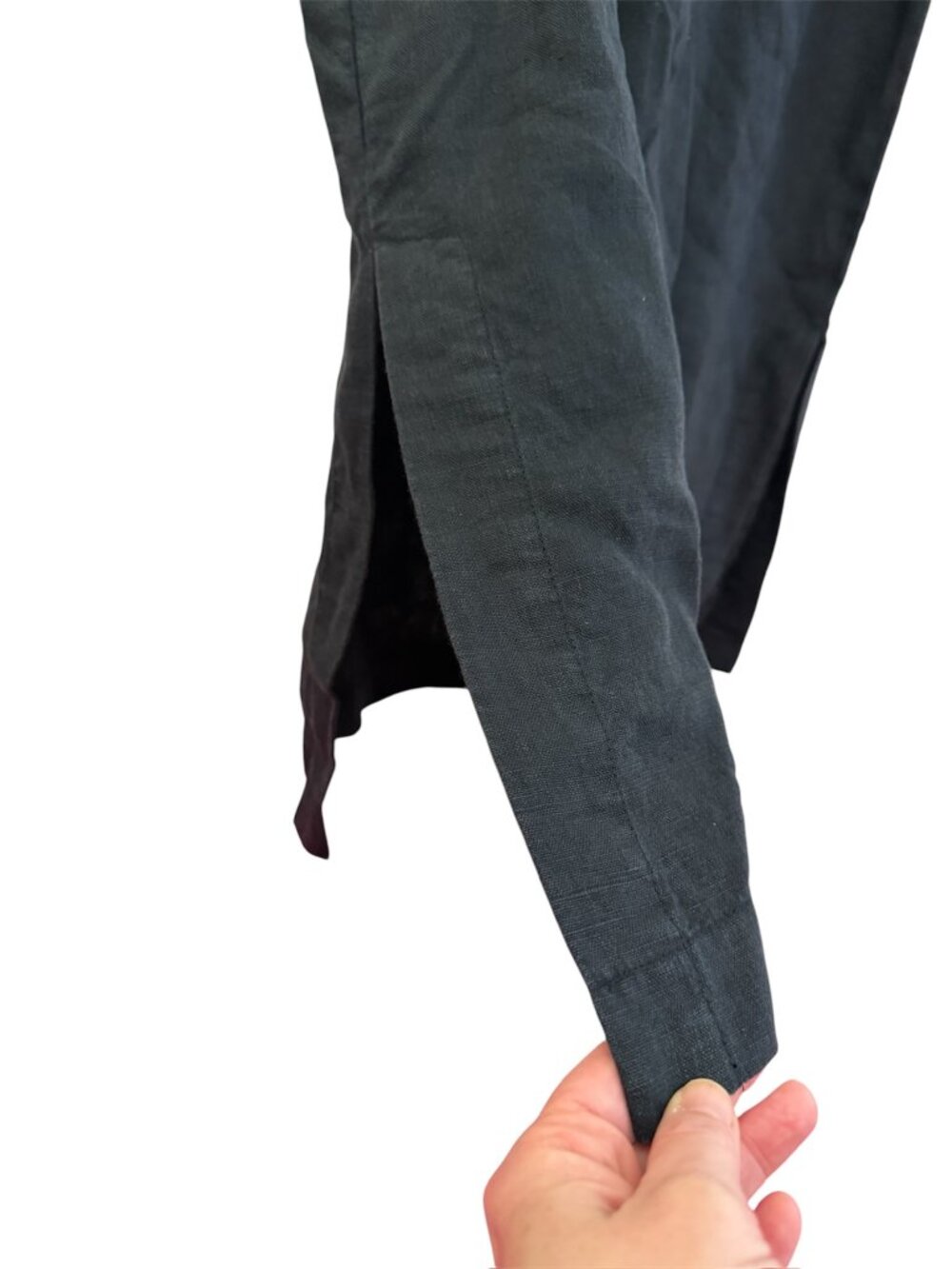 J. Jill Black Linen Skirt - Picture 3 of 4